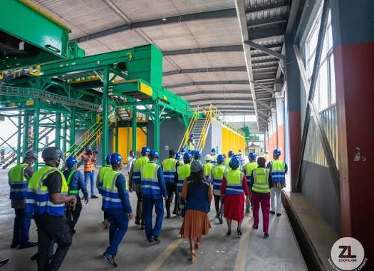 Takoradi Recycling Hub Interior